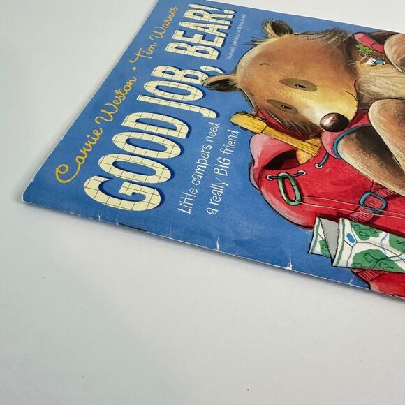 2/$6 Good Job, Bear! book by Carrie Weston-Camping-Animals (Paperback) - Picture 7 of 10